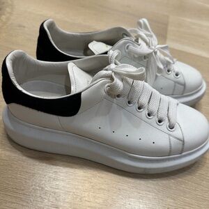 Alexander McQueen Monochrome Slip-On Shoes